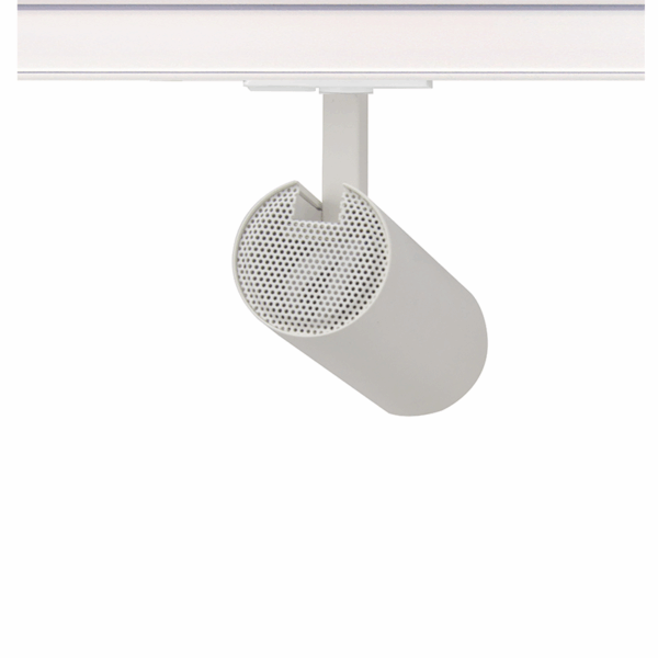 SAND WHITE LED TRACK LUMINAIRE 10W 3000K 1-PHASE 36° 1000LM 230V AC Ra80 Φ55*153MM 5YRS - Image 2