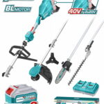TOTAL ΕΠΑΓΓ. ΠΟΛΥΜΗΧΑΝΗΜΑ 4 σε 1  ΜΠΑΤ. Li-ion 2X20V(40V) / 4Ah / 2 ΜΠΑΤ. BL Motor (TSTLI2040386)