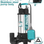 TOTAL ΥΠΟΒΡΥΧΙΑ ΑΝΤΛΙΑ ΛΥΜΑΤΩΝ ΙΝΟΧ ΜΕ ΚΟΠΤΗΡΑ 1.500W (TWP7150026)