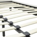 Κρεβάτι Nevil pakoworld 150x200 PU χρώμα λευκό ματ - Image 6