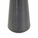 Tραπέζι Donda pakoworld mdf-μέταλλο μαύρο Φ100x76εκ - Image 3