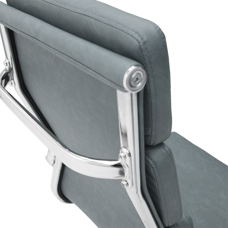033-000016-7 Καρέκλα γραφείου διευθυντή Tokyo pakoworld pu γκρι antique - Image 8