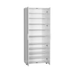 Παπουτσοθήκη-ντουλάπα Rafin pakoworld σε λευκή απόχρωση 76x36x187εκ - Image 3