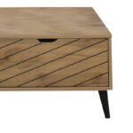 Τραπέζι σαλονιού Thelma pakoworld sonoma μελαμίνης 120x60x41.6εκ - Image 3