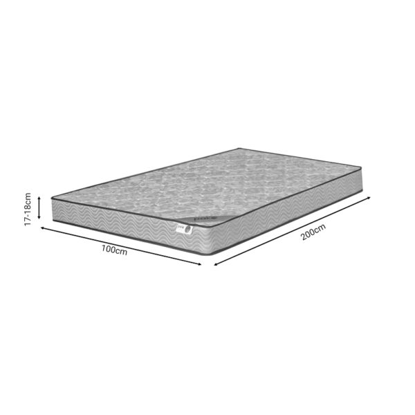 Στρώμα Klaudia pakoworld Continuous spring μονής όψης 17-18cm 100x200εκ - Image 4
