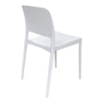 Καρέκλα Fenxy pakoworld pp σε λευκή απόχρωση 38x42x77εκ - Image 2