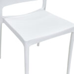 Καρέκλα Fenxy pakoworld pp σε λευκή απόχρωση 38x42x77εκ - Image 7