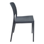 Καρέκλα Fenxy pakoworld pp σε μαύρη απόχρωση 38x42x77εκ - Image 3