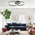 Inlight Φωτιστικό  οροφής LED 45W 3CCT (by switch on base)  D:70cm (6094-B-Golden) - Image 2