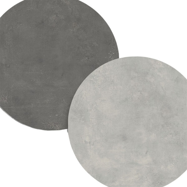 Τραπέζι σαλονιού Thunder pakoworld ανθρακί antique-γκρι antique 90x60x31.5εκ - Image 4