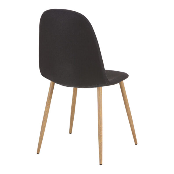 Τραπεζαρία Manka I-Bella pakoworld σετ 3τεμ σε sonoma truffle απόχρωση 80x80x77εκ - Image 3