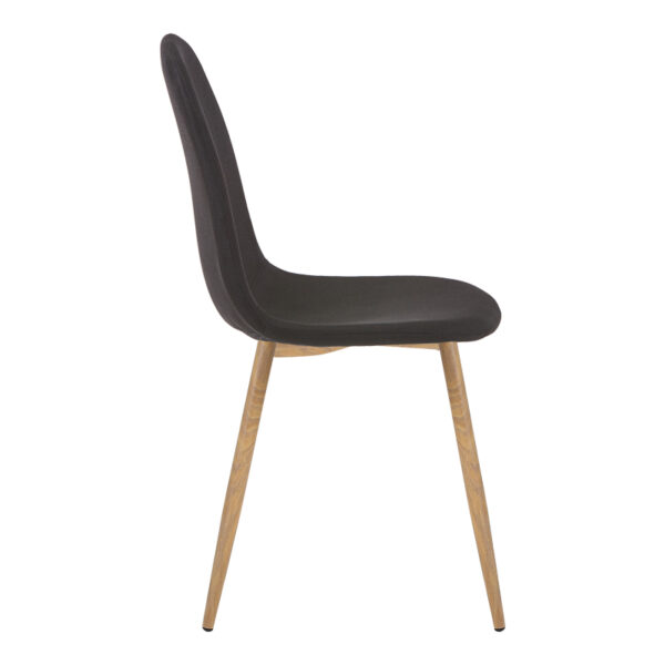 Τραπεζαρία Manka I-Bella pakoworld σετ 3τεμ σε sonoma truffle απόχρωση 80x80x77εκ - Image 4