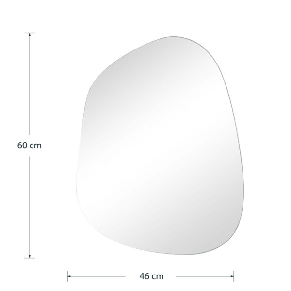 Καθρέπτης Ιrregular 4 pakoworld 46x1x60εκ - Image 4