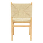 Καρέκλα Arten pakoworld σχοινί-rubberwood σε φυσική απόχρωση 60x55x85εκ - Image 5