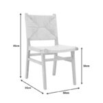 Καρέκλα Arten pakoworld σχοινί-rubberwood σε φυσική απόχρωση 60x55x85εκ - Image 8