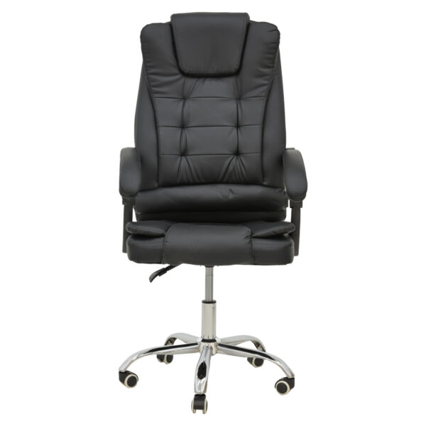 Καρέκλα γραφείου διευθυντή Toronsi pakoworld μαύρο pu 60x68x128εκ - Image 4