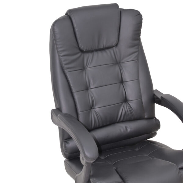 Καρέκλα γραφείου διευθυντή Toronsi pakoworld μαύρο pu 60x68x128εκ - Image 6