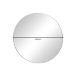 Καθρέπτης Nhaos Inart χρυσό αλουμίνιο Φ60x2.5εκ - Image 2