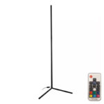 Φωτιστικό δαπέδου Nanek pakoworld led μέταλλο μαύρο 30x30x120εκ