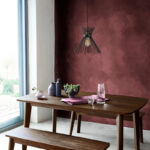 Φωτιστικό οροφής Candle I pakoworld E27 μέταλλο μαύρο Φ25x30εκ - Image 2