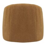 Πολυθρόνα Fassy pakoworld μπουκλέ ύφασμα σε ταμπά απόχρωση 80x66x80εκ - Image 6