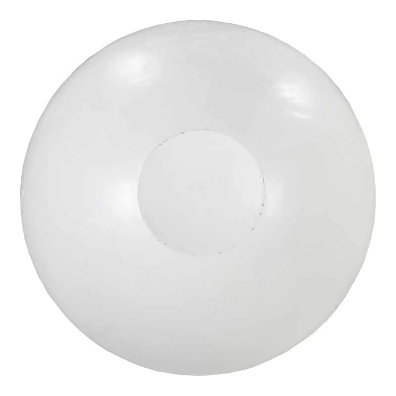 372-000015-5 Τραπέζι σαλονιού Coffelty Inart μασίφ ξύλο ακακίας - λευκό μέταλλο Φ90x40εκ - Image 6