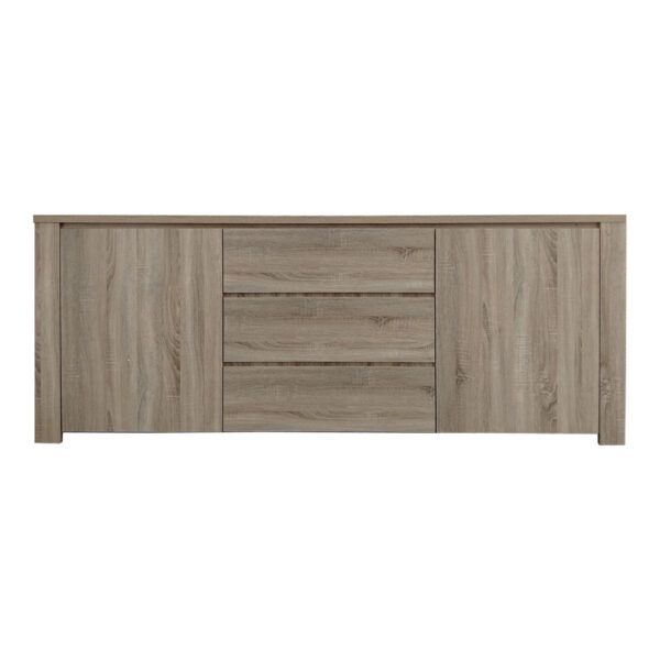 Μπουφές Kalya pakoworld σε sonoma απόχρωση 220x49x89.5εκ - Image 4