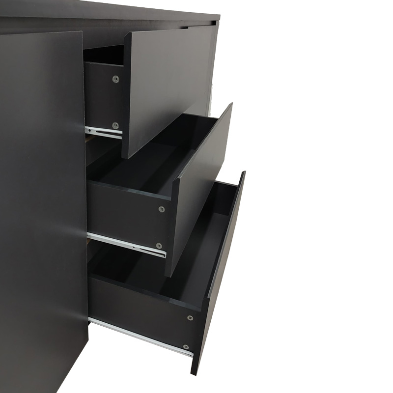 383-000019-5 Μπουφές Kalya pakoworld σε ανθρακί απόχρωση 220x49x89.5εκ - Image 6