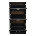 Παπουτσοθήκη Savaz pakoworld σε ανθρακί απόχρωση 60x24x114εκ - Image 2