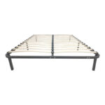 Κρεβάτι-υπόστρωμα Amaso pakoworld μεταλλικό μαύρο 160x200x28εκ - Image 2