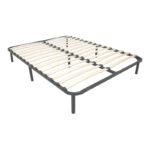 Κρεβάτι-υπόστρωμα Amaso pakoworld μεταλλικό μαύρο 160x200x28εκ