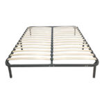 Κρεβάτι-υπόστρωμα Amaso pakoworld μεταλλικό μαύρο 160x200x28εκ - Image 3