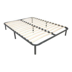 Κρεβάτι-υπόστρωμα Amaso pakoworld μεταλλικό μαύρο 160x200x28εκ