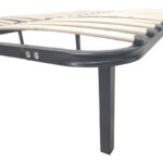 Κρεβάτι-υπόστρωμα Amaso pakoworld μεταλλικό μαύρο 160x200x28εκ - Image 4