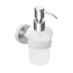 Δοχείο σαπουνιού γυάλινο OPTIMO 6801 99 Λευκό KARAG