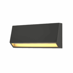 it-Lighting Blue LED 3W 3CCT Outdoor Wall Lamp Anthracite D:16cmx7cm (80202240)