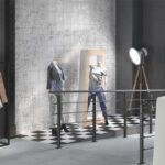 Πλακάκι FACE LINE White KARAG 25x25cm