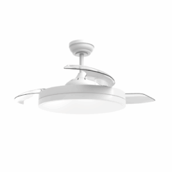 ΑΝΕΜΙΣΤΗΡΑΣ ΟΡΟΦΗΣ ΦΩΣ DIMMABLE Φ106ΕΚ DC35W 3 ABS ΔΙΑΦΑΝΑ ΠΤΕΡΥΓΙΑ ΤΗΛΕΧΕΙΡΙΣΤΗΡΙΟ 2 ΑΝΑΡΤ 13&25EK