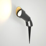 it-Lighting Shafer 1xGU10 Outdoor Spike Light Anthracite D:27cmx18cm (80600144) - Image 3