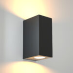 it-Lighting Havasu 2xGU10 Outdoor Up-Down Wall Lamp Anthracite D:14.7cmx9cm (80200344) - Image 2