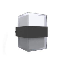 it-Lighting Louise LED 8W 3000K Outdoor Wall Lamp Anthracite D:10