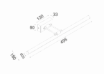 ^ΕΠΙΤΟΙΧΟ Φ/Σ LED 12W 3000K 780LM ΧΡΩΜΙΟ ΜΕΤ/ΚΟ IP44 50X6X19CM RIO - Image 3