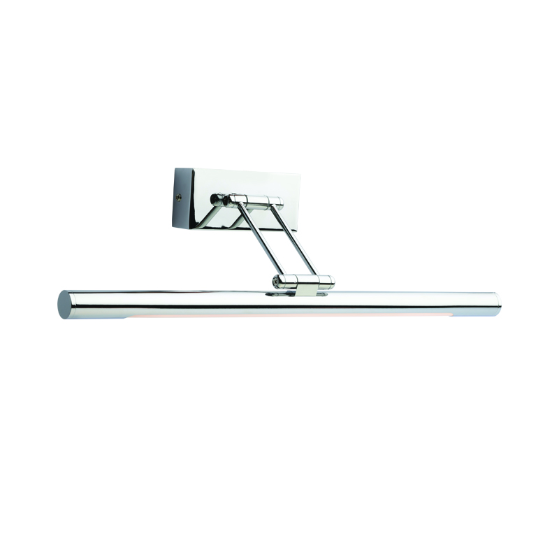 PN10LEDW504CH ^ΕΠΙΤΟΙΧΟ Φ/Σ LED 12W 4000K 780LM ΧΡΩΜΙΟ ΜΕΤ/ΚΟ IP44 50X6X19CM RIO