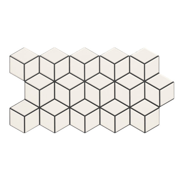 Πλακάκι RHOMBUS Snow KARAG 26
