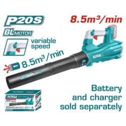 TOTAL ΕΠΑΓΓ. ΦΥΣΗΤΗΡΑΣ ΚΗΠΟΥ ΜΠΑΤ. Li-ion 20V ΧΩΡΙΣ ΜΠΑΤΑΡΙΑ & ΦΟΡΤΙΣΤΗ BL Motor (TABLI20428)