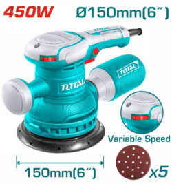 TOTAL ΕΠΑΓΓ. ΕΚΚΕΝΤΡΟ ΤΡΙΒΕΙΟ 450W (TF2061506)