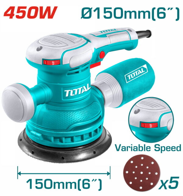 TOTAL ΕΠΑΓΓ. ΕΚΚΕΝΤΡΟ ΤΡΙΒΕΙΟ 450W (TF2061506)
