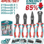 TOTAL ΕΠΑΓΓ. ΣΕΤ ΕΡΓΑΛΕΙΩΝ ΧΕΙΡΟΣ 4ΤΕΜ ΣΥΝΘΕΤΗΣ ΛΕΙΤΟΥΡΓΙΑΣ (THT2CK241S)