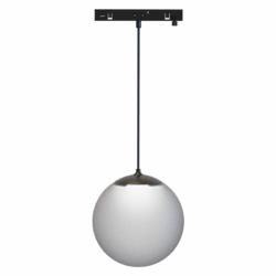 ΜΙΝΙ ΜΑΥΡΟ ΜΑΓΝΗΤΙΚΟ ΚΡΕΜΑΣΤΟ ΦΩΤΙΣΤΙΚΟ 24V DC 7W 4000K 670LM 230° RA90 5YRS Φ100Χ1000ΜΜ ΟΠΑΛ ΓΥΑΛΙ