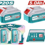 TOTAL ΕΠΑΓΓ. ΣΕΤ 2τεμ ΜΠΑΤ. TFBLI2053 Li-ion 20V / 5Ah (TOSLI240464E)